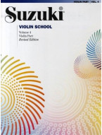 Suzuki Violin School Volume 4 - Violin Part (Revised Edition) (noty na housle)