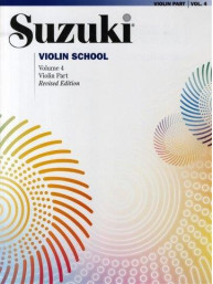 Suzuki Violin School Volume 4 - Violin Part (Revised Edition) (noty na housle)