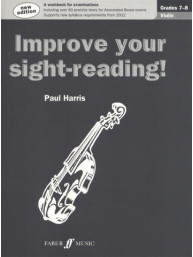 Paul Harris: Improve Your Sight-Reading! - Grades 7-8 Violin (2012 Edition) (noty na housle)