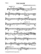 Edward Elgar: The Snow Op.26 No.1 (Violin 2) (noty na housle)