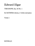 Edward Elgar: The Snow Op.26 No.1 (Violin 1) (noty na housle)