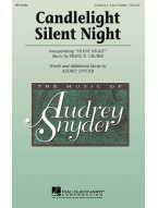 Audrey Snyder: Candlelight Silent Night (noty pro dvojhlasý sborový zpěv) - SADA 5 ks