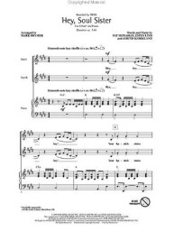 Train: Hey, Soul Sister (2-Part) (noty pro dvojhlasý sborový zpěv) - SADA 5 ks