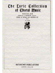J. Michael Diack: Sing A Song Of Sixpence (SA) (noty pro dvojhlasý sborový zpěv, klavír)