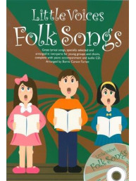 Little Voices - Folk Songs (noty pro dvojhlasý sborový zpěv, klavír) (+audio)