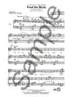 Richard M. Sherman/ Robert B. Sherman: Feed The Birds (Mary Poppins) - 2-Part (noty pro dvojhlasý sborový zpěv, klavír) - SADA 5 ks