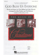 Andrea Bocelli: God Bless Us Everyone (Disney's A Christmas Carol) - 2-Part (noty pro dvojhlasý sborový zpěv, klavír) - SADA 5 ks