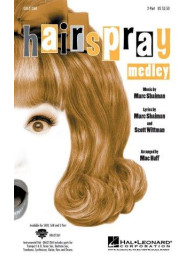 Marc Shaiman: Hairspray Medley (2-Part) (noty pro dvojhlasý sborový zpěv, klavír) - SADA 5 ks