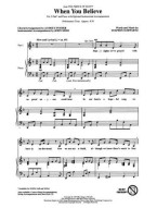 Stephen Schwartz: When You Believe (2-Part) (noty pro dvojhlasý sborový zpěv, klavír) - SADA 5 ks