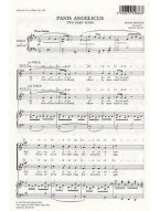 Cesar Franck: Panis Angelicus (Two-Part) (noty pro dvojhlasý sborový zpěv, klavír) - SADA 5 ks