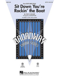 Frank Loesser: Sit Down You're Rockin' The Boat (noty na sborový zpěv SATB) - SADA 5 ks