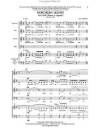 Ola Gjeilo: Northern Lights (noty na sborový zpěv SATB) - SADA 5 ks