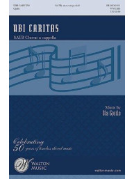 Ola Gjeilo: Ubi Caritas (noty na sborový zpěv SATB) - SADA 5 ks
