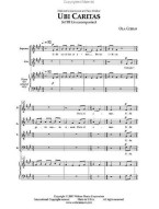 Ola Gjeilo: Ubi Caritas (noty na sborový zpěv SATB) - SADA 5 ks