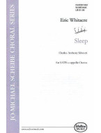 Eric Whitacre: Sleep (noty na sborový zpěv SATB) - SADA 5 ks
