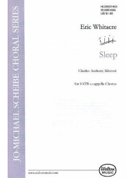 Eric Whitacre: Sleep (noty na sborový zpěv SATB) - SADA 5 ks