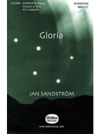 Jan Sandstrom: Gloria (SSAATTBB) (noty na sborový zpěv SATB) - SADA 5 ks