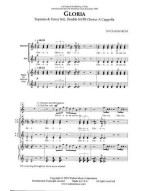 Jan Sandstrom: Gloria (SSAATTBB) (noty na sborový zpěv SATB) - SADA 5 ks