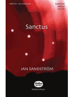 Jan Sandström: Sanctus (A Cappella) (noty na sborový zpěv SATB) - SADA 5 ks