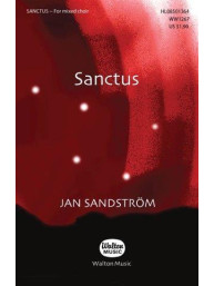 Jan Sandström: Sanctus (A Cappella) (noty na sborový zpěv SATB) - SADA 5 ks