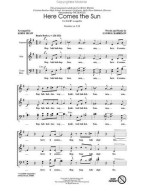 The Beatles: Here Comes The Sun (noty na sborový zpěv SATB) - SADA 5 ks
