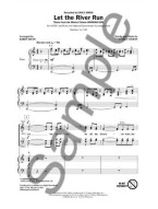Carly Simon: Let The River Run (noty na sborový zpěv SATB) - SADA 5 ks