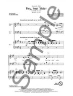 Train: Hey, Soul Sister (noty na sborový zpěv SATB) - SADA 5 ks