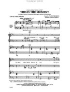 Leslie Bricusse: This Is The Moment (Jekyll And Hyde) (noty na sborový zpěv SATB) - SADA 5 ks
