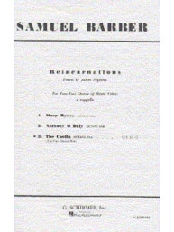 Samuel Barber: Reincarnations - The Coolin (noty na sborový zpěv SATB) - SADA 5 ks
