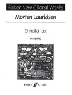 Morten Lauridsen: O Nata Lux (noty na sborový zpěv SATB)