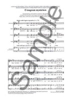 Morten Lauridsen: O Magnum Mysterium (noty na sborový zpěv SATB)