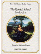 The Chester Book Of Motets Vol. 5: The Flemish School For 4 Voices (noty na sborový zpěv SATB)