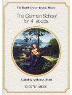 The Chester Book Of Motets Vol. 4: The German School For 4 Voices (noty na sborový zpěv SATB)