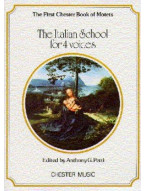 The Chester Book Of Motets Vol. 1: The Italian School For 4 Voices (noty na sborový zpěv SATB)