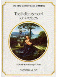 The Chester Book Of Motets Vol. 1: The Italian School For 4 Voices (noty na sborový zpěv SATB)