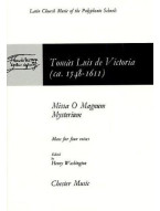 Tomas Luis De Victoria: O Magnum Mysterium (noty na sborový zpěv SATB)