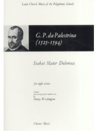 Giovanni Palestrina: Stabat Mater Dolorosa (noty na sborový zpěv SATB)