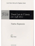 Tomas Luis De Victoria: Tenebrae Responsories (noty na sborový zpěv SATB)