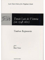 Tomas Luis De Victoria: Tenebrae Responsories (noty na sborový zpěv SATB)
