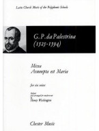 Palestrina: Missa Assumpta Est Maria (Washington) (noty na sborový zpěv SATB)