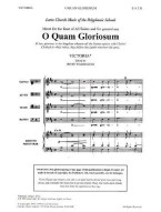 Victoria: O Quam Gloriosum (Washington) (noty na sborový zpěv SATB) - SADA 5 ks
