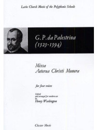 Giovanni Palestrina: Missa Aeterna Christi Munera (noty na sborový zpěv SATB)