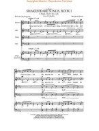 Matthew Harris: Shakespeare Songs Book 1 (noty na sborový zpěv SATB) - SADA 5 ks
