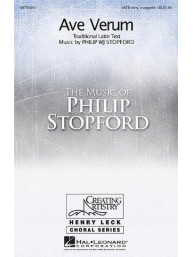 Philip Stopford: Ave Verum (noty na sborový zpěv SATB) - SADA 5 ks