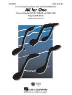 Matthew Gerrard And Robbie Nevil: All For One (noty na sborový zpěv SATB) - SADA 5 ks