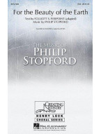 Philip Stopford: For The Beauty Of The Earth (SAATTBB A Cappella) (noty na sborový zpěv SATB) - SADA 5 ks