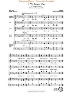 Philip Stopford: If Ye Love Me (noty na sborový zpěv SATB) - SADA 5 ks