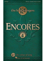 Encores: The King's Singers - Colour of Song Volume 4 (noty na sborový zpěv SATB)