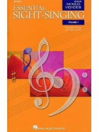 Essential Sight-Singing: Mixed Voices Volume 1 (noty na sborový zpěv SATB) - SADA 5 ks