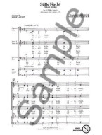 Stille Nacht (Silent Night) (SATTBB) (noty na sborový zpěv SATB) - SADA 5 ks